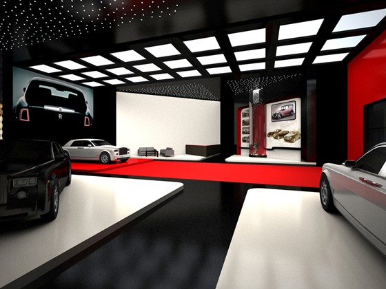 Интерьеры: Rolls Royce Showroom