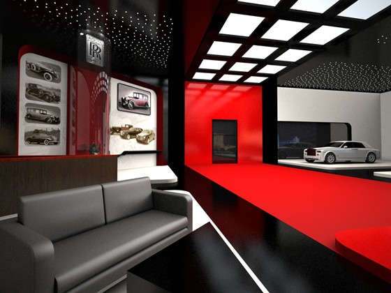 Интерьеры: Rolls Royce Showroom